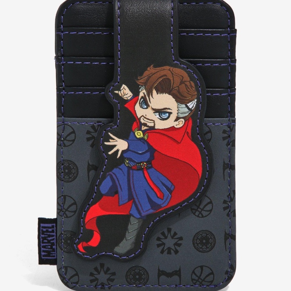 Loungefly Marvel Doctor Strange in the Multiverse of Madness Chibi Cardholder